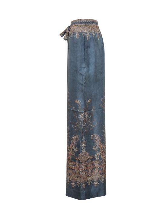 26FW 짐머만 스트레이트 팬츠 1111PF261 NAP NAVY PAISLEY - ZIMMERMANN