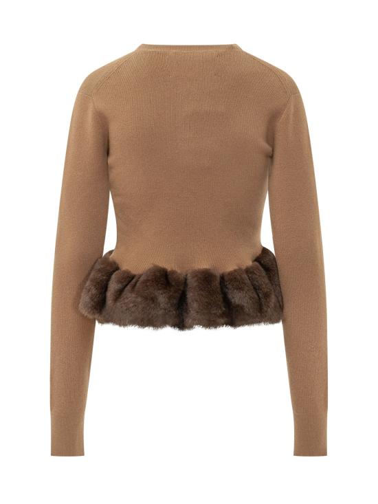 26FW 스텔라 맥카트니 스웨터 6K12773S2673 2742 CAMEL - STELLA MCCARTNEY