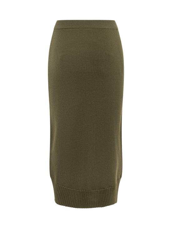 26FW 빅토리아 베컴 스커트 1426KSK007725A 9990 MARSH GREEN - VICTORIA BECKHAM