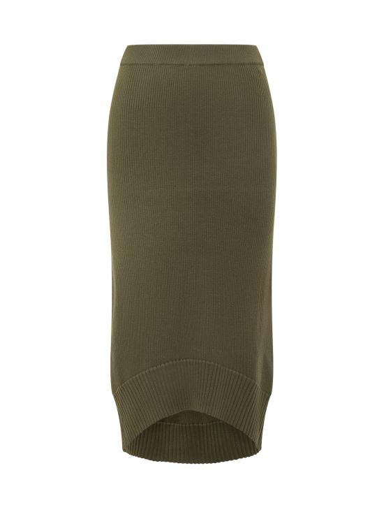 26FW 빅토리아 베컴 스커트 1426KSK007725A 9990 MARSH GREEN