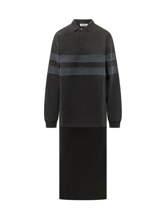 26FW 다크파크 폴로 티셔츠 WJE37JER06 0108 BLACK DARK BLUE