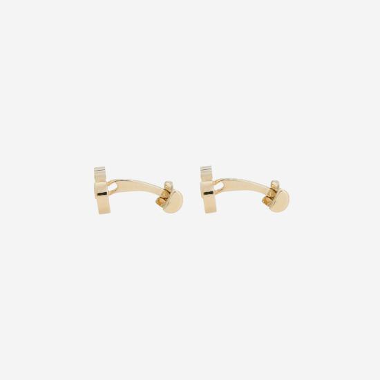 26FW 살바토레 페라가모 커프스 링크/타이 홀더 770385 GOLD - SALVATORE FERRAGAMO