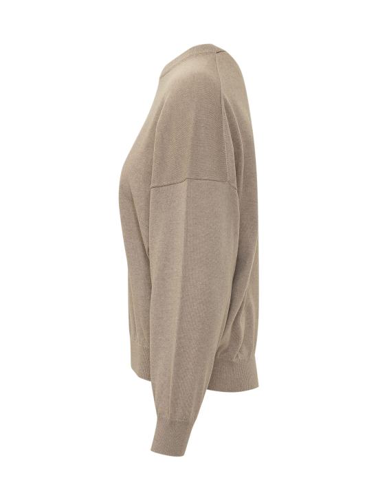 26FW 브루넬로 쿠치넬리 스웨터 M12244410 C9991 SAND BEIGE - BRUNELLO CUCINELLI