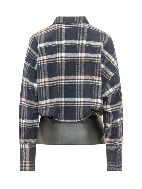 26FW 다크파크 셔츠 WSH25FAW75 0046 BLUE BEIGE WHITE - DARKPARK