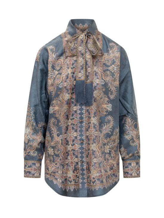 26FW 짐머만 셔츠 9676TF261 NAP NAVY PAISLEY