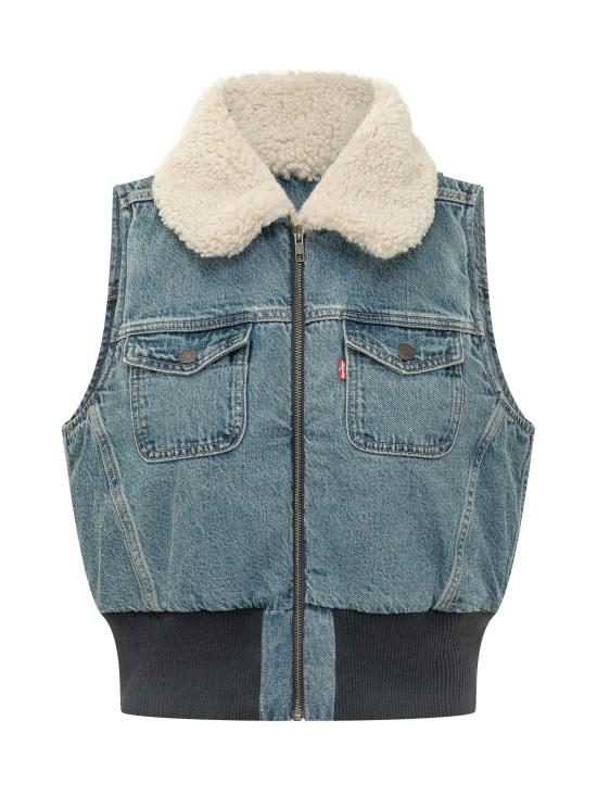 26FW 리바이스 자켓 0089F 0000 MED INDIGO