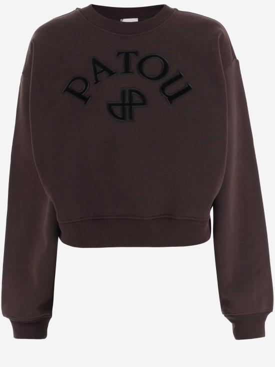 26FW 파투 긴팔 티셔츠 JE2819995 BROWN - PATOU