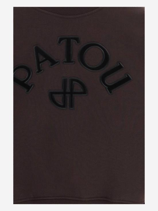 26FW 파투 긴팔 티셔츠 JE2819995 BROWN - PATOU