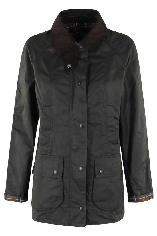26FW 바버 클래식 비드넬 왁스 재킷 LWX0668 LWX 099 Green