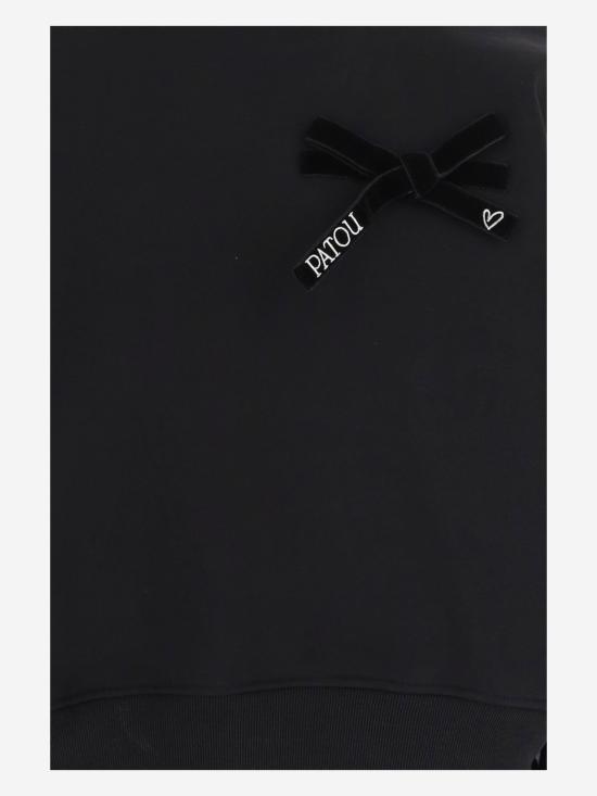 26FW 파투 긴팔 티셔츠 JE2649995 BLACK - PATOU