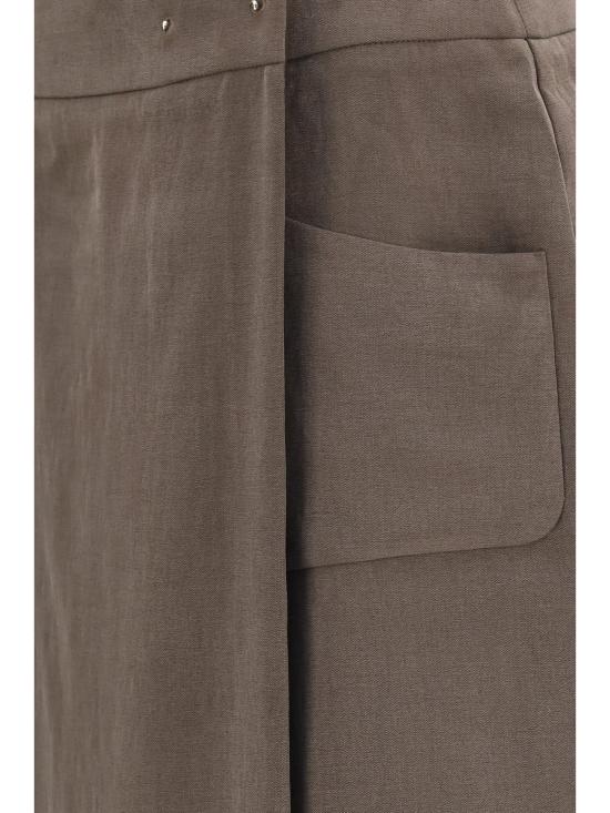 26FW 조르지오 아르마니 스커트 GW003452TE23029 GRAY - GIORGIO ARMANI