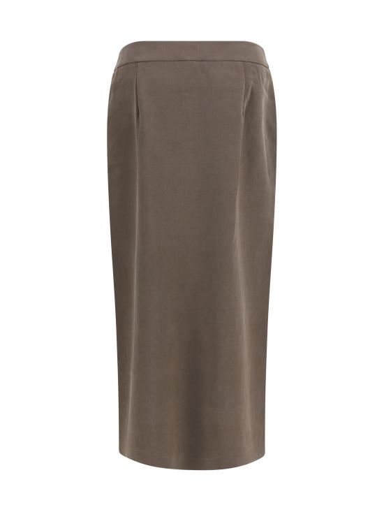 26FW 조르지오 아르마니 스커트 GW003452TE23029 GRAY - GIORGIO ARMANI