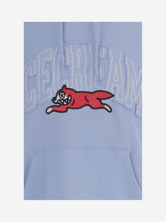 26FW 아이스크림 후드 티셔츠 ICPH26230 BLUE - ICECREAM