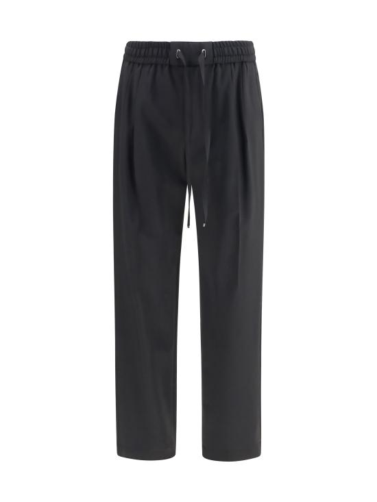 26FW 돌체앤가바나 트레이닝/조거 팬츠 GP26FZFUBG4 BLACK - DOLCE & GABBANA