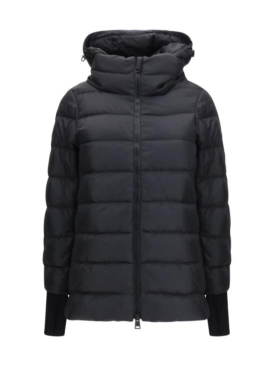 26FW 에르노 나일론 샤모니 A-셰이프 PI0660D12004Z BLACK - HERNO
