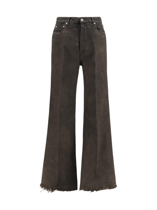 26FW 릭 오웬스 데님 팬츠 RR02F4335 GRAY - RICK OWENS