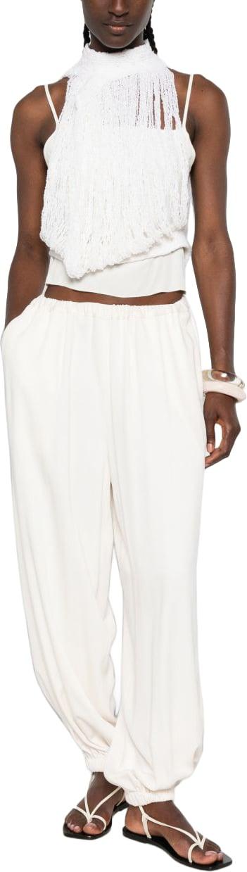 26FW 파비아나 필리피 민소매 티셔츠 MAD216F373M347 WHITE - FABIANA FILIPPI