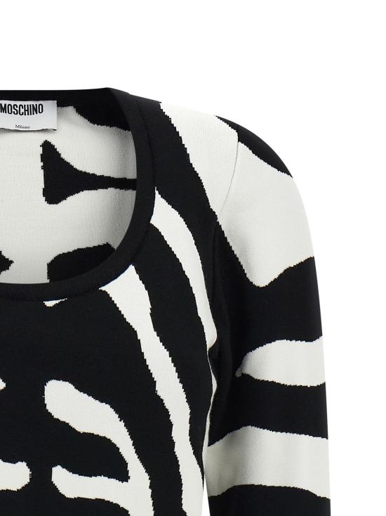 26FW 모스키노 가디건 A093355061555 Black - MOSCHINO