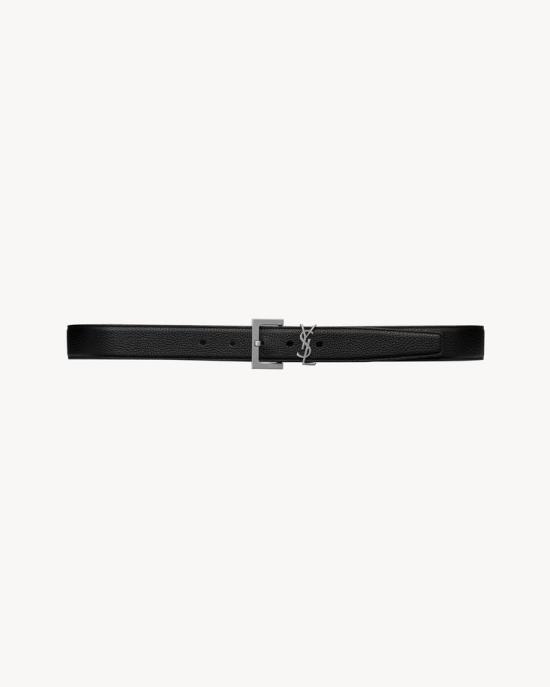  생로랑 벨트 MASTER 634440 DTI0E 1000 Saint Laurent BLACK - SAINT LAURENT
