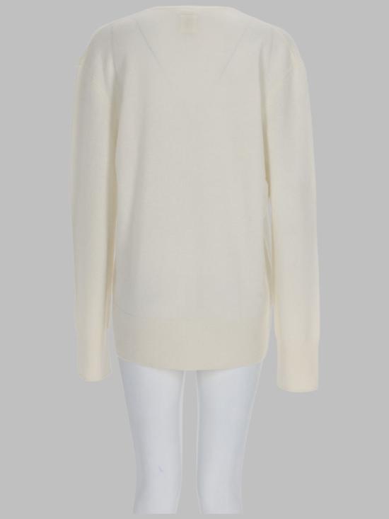 25FW 토템 스웨터 252WRT0521YA0016 ECRU116 WHITE - TOTEME