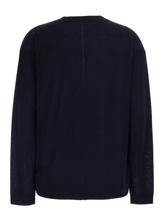 26FW 세미쿠튀르 스웨터 Y6WC54 NAVY - SEMI-COUTURE