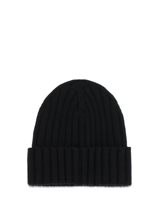 26FW 몽클레어 로고 울 비니 L20933B00036A9327 BLACK