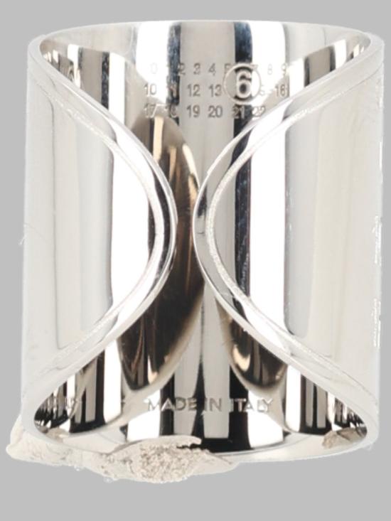 26FW MM6 메종마르지엘라 반지 SM6UQ0123 P9220951 SILVER - MM6 MAISON MARGIELA