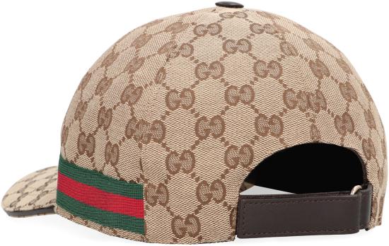  구찌 볼캡 GG 패브릭 베이스볼 캡 베이지 - GUCCI