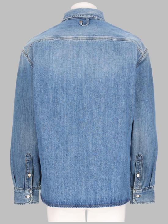 26FW 자크뮈스 시몽 드 님 데님 셔츠 SHM00545AD0 001733C BLUE - JACQUEMUS