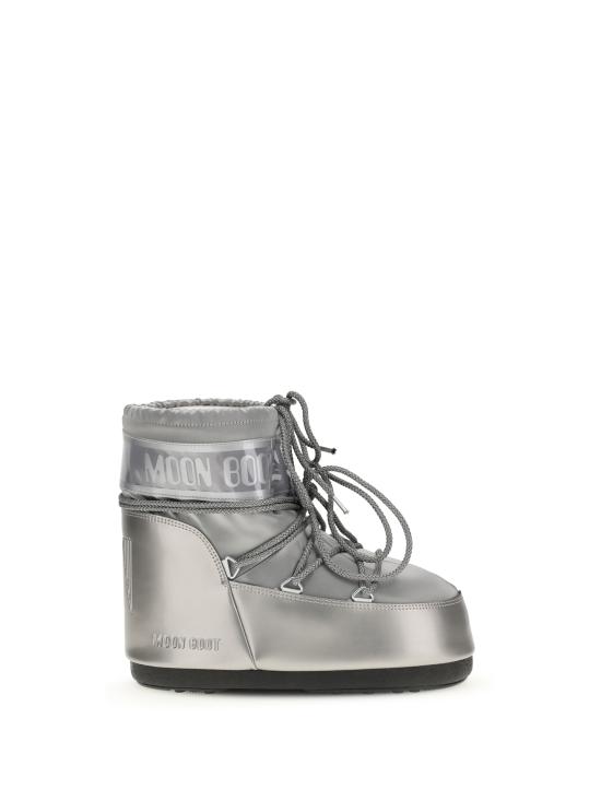 26FW 문부츠 아이콘 나일론 로우 부츠 80D1409350 SILVER - MOON BOOT