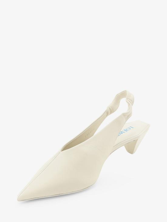 26FW 로에베 오리가미 큐빅 램스킨 슬링백 L815S01XA9 WHITE - LOEWE