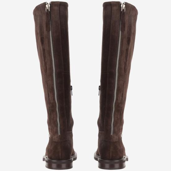 26FW 포에베 부츠 EV01ZIP BROWN - POEVE