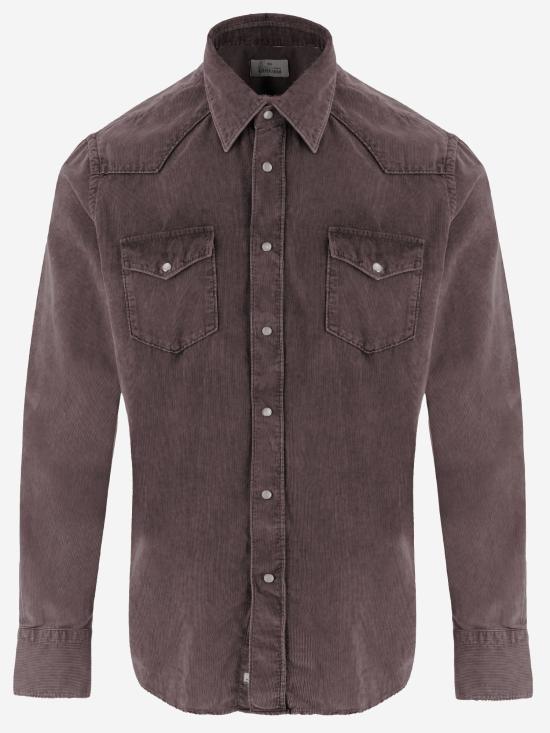 26FW 알레산드로 게라르디 셔츠 WEST8 BROWN - ALESSANDRO GHERARDI
