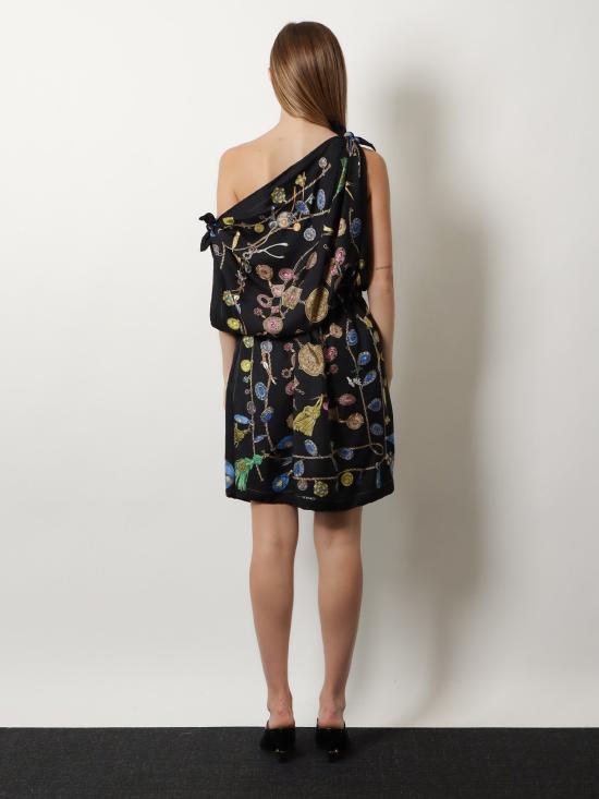 26FW 베르사체 원피스 1025871 BLACK - VERSACE