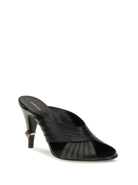 26FW 베르사체 힐/펌프스 10262571A17623 BLACK - VERSACE