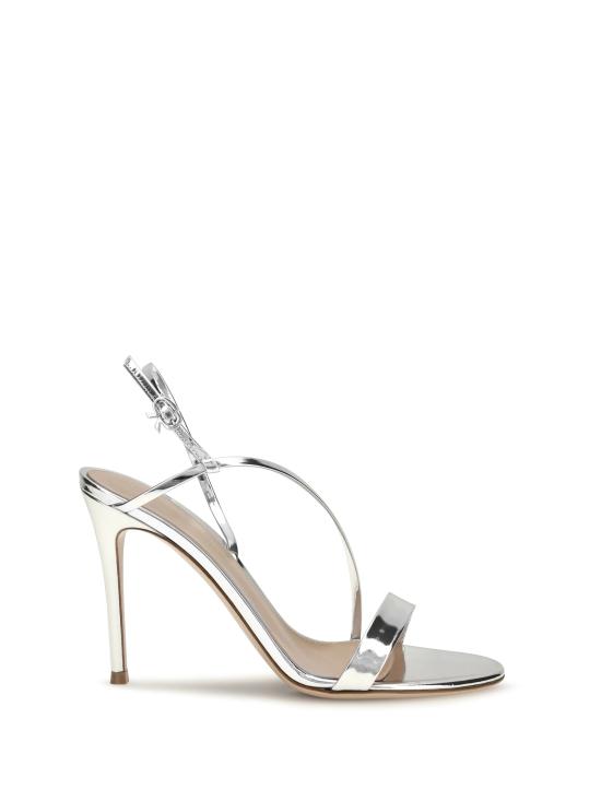 26FW 지안비토로시 힐/펌프스 G3276995RICMET SILVER - GIANVITO ROSSI