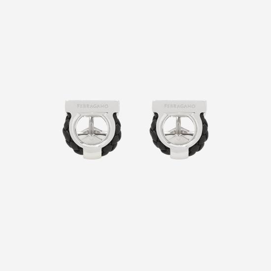 26FW 살바토레 페라가모 커프스 링크/타이 홀더 770142 SILVER - SALVATORE FERRAGAMO