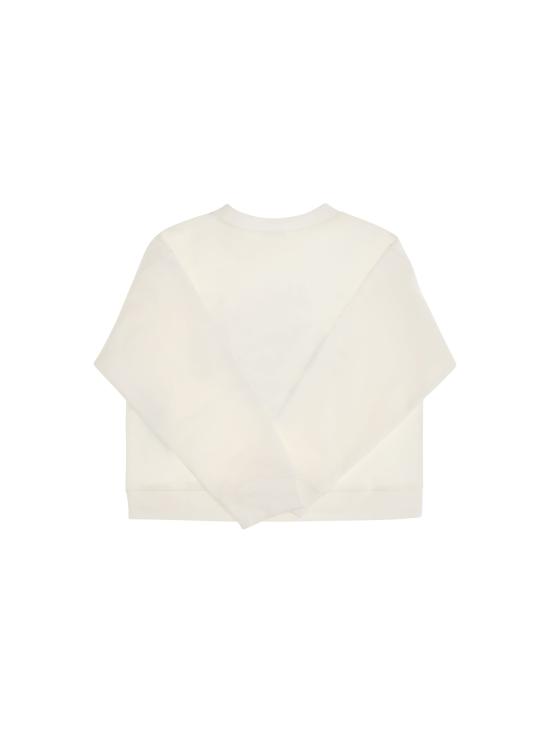 26FW 구찌 로고 프린트 코튼 스웨트셔츠 로고 프린트 코튼 스웨트셔츠 873824XJHYV WHITE - GUCCI