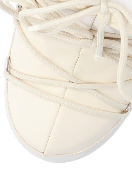 26FW 문부츠 아이콘 나일론 로우 부츠 80D1409380 L002 Cream - MOON BOOT
