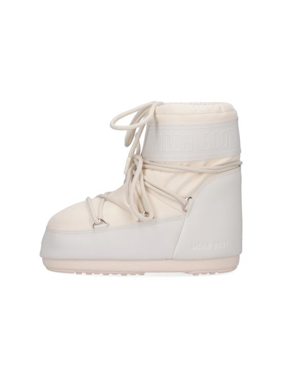 26FW 문부츠 아이콘 나일론 로우 부츠 80D1409380 L002 Cream - MOON BOOT