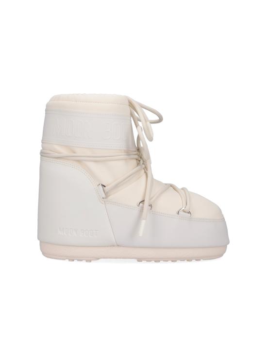26FW 문부츠 아이콘 나일론 로우 부츠 80D1409380 L002 Cream