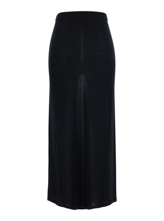 26FW 세미쿠튀르 스커트 Y6WC61 BLACK - SEMI-COUTURE
