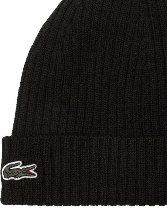 26FW 라코스테 비니 RB0001 BLACK - LACOSTE