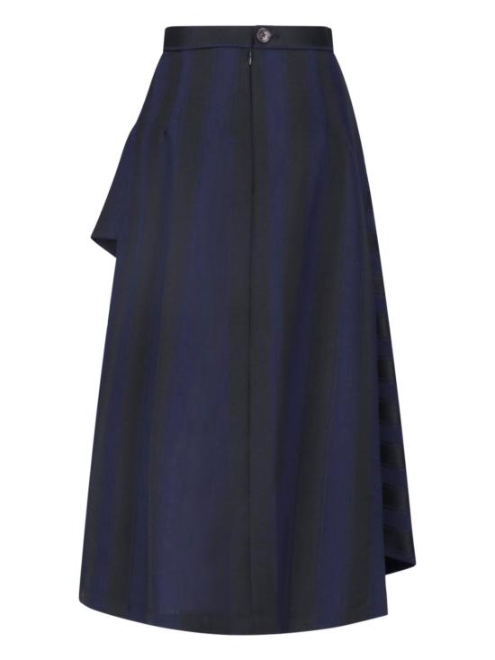 26FW 비비안웨스트우드 미디 스커트 1K01003I W01NH N201 Blue - VIVIENNE WESTWOOD