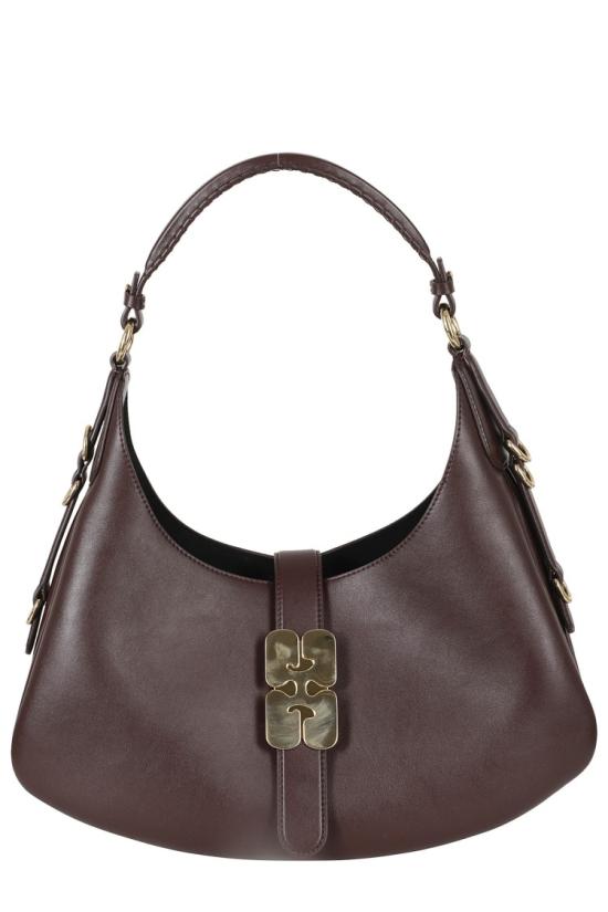 26FW 가니 스몰 캣 백 A7302 099 Brown