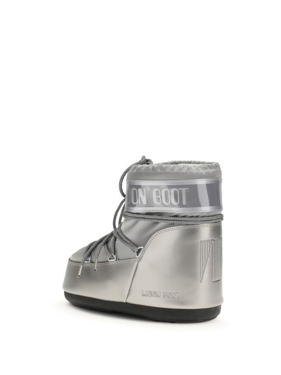 26FW 문부츠 아이콘 나일론 로우 부츠 80D1409350 SILVER