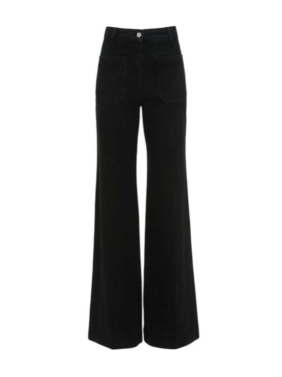 26FW 빅토리아 베컴 데님 팬츠 1226DJE007252IS WASHED BLACK 6763