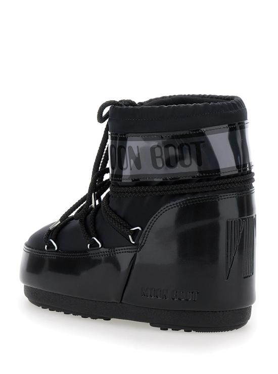 26FW 문부츠 아이콘 나일론 로우 부츠 80D140935 BLACK - MOON BOOT