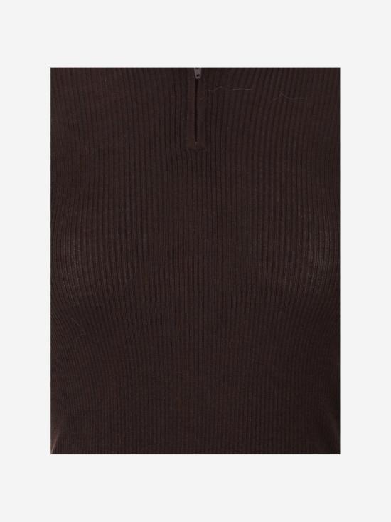 26FW 더프랭키샵 스웨터 KNFS22851 BROWN - THE FRANKIE SHOP