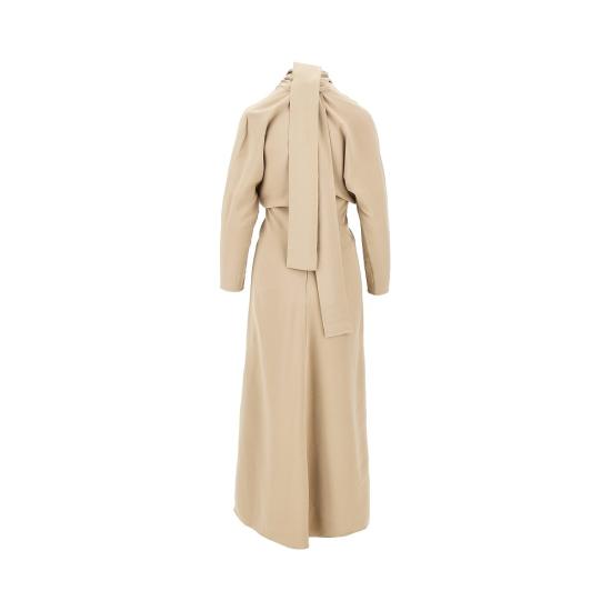 26FW 토템 롱 원피스 264 WRD0376 FB0414 Beige - TOTEME